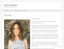 Tablet Screenshot of marysquillace.com